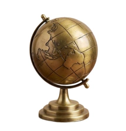 Metal Globe Decor
