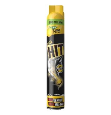 Black Hit Anti Mosquito Aerosol Spray Lime Fresh 475ml
