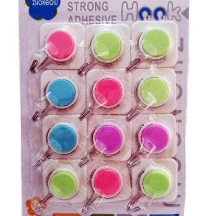 12 Pieces Adessive Hook